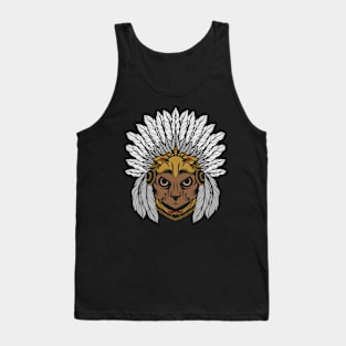 Indian cat Tank Top